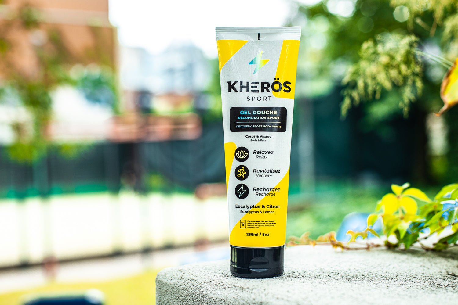 Gel douche “Recuperatio” Après-Sport – Soin musculaire