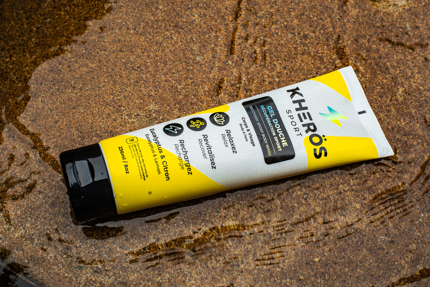 Gel douche “Recuperatio” Après-Sport – Soin musculaire