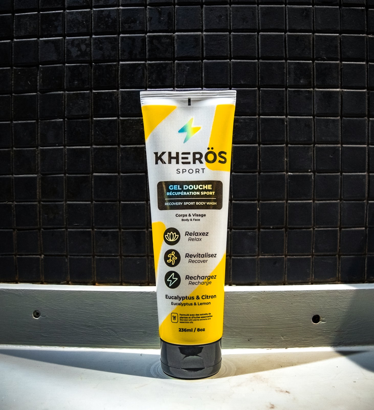 Gel douche “Recuperatio” Après-Sport – Soin musculaire