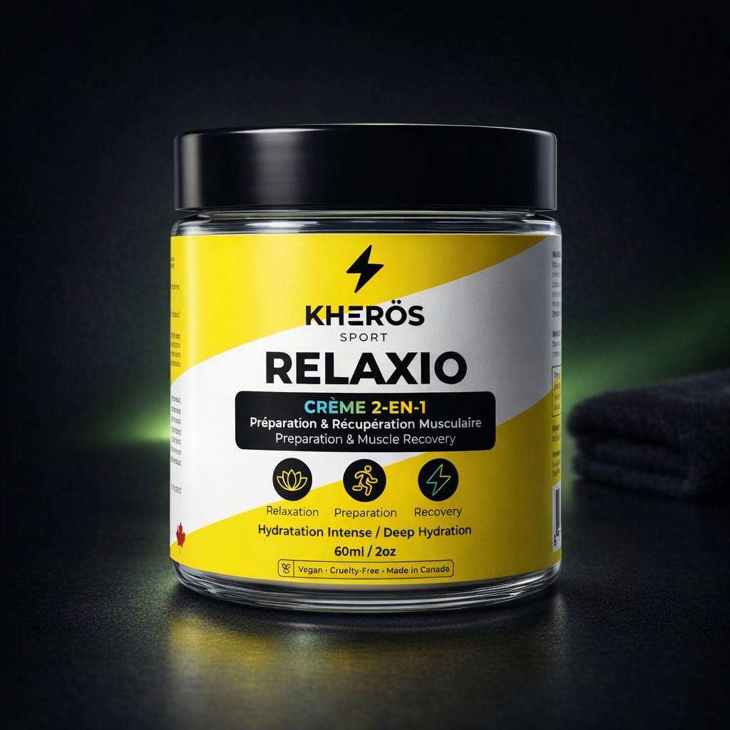 Relaxio – Crème 2-en-1 chauffante et relaxante musculaire