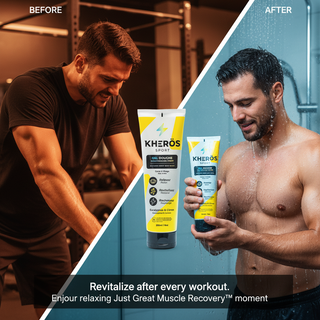 Before and after banner showing athletic transformation